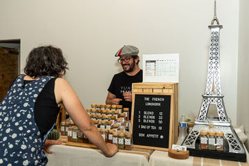 Attendees at the festival